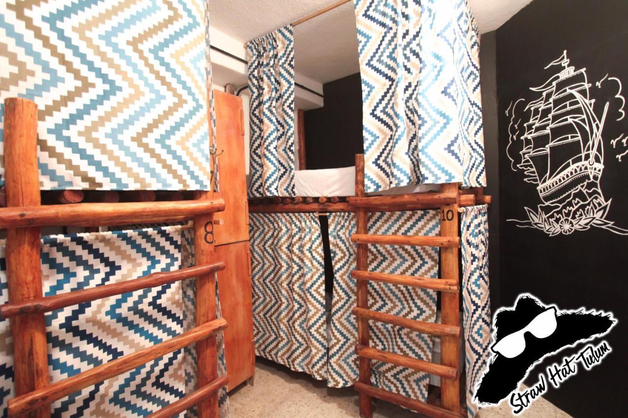 Straw Hat Hostel & Rooftop Bar Tulum Exterior photo