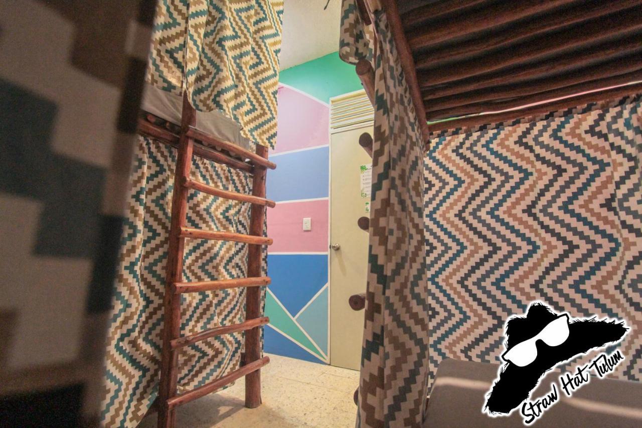 Straw Hat Hostel & Rooftop Bar Tulum Exterior photo