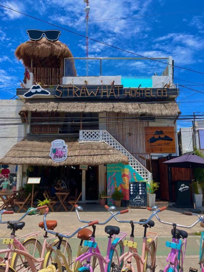 Straw Hat Hostel & Rooftop Bar Tulum Exterior photo
